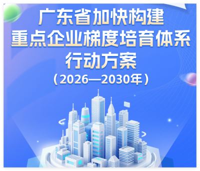 广东省加快构建重点企业梯度培育体系行动方案（2026—2030年）